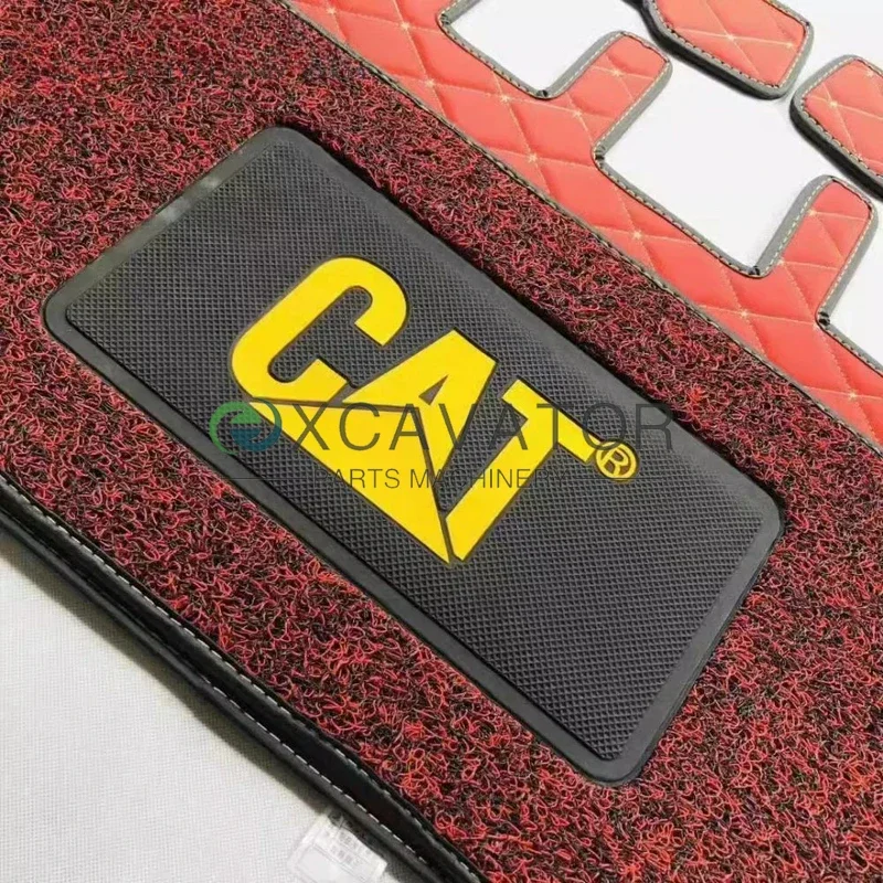 

Аксессуары для экскаваторов Caterpillar CAT Carter 312B 320B 330B, напольный резиновый коврик для кабины, ковер, напольный коврик