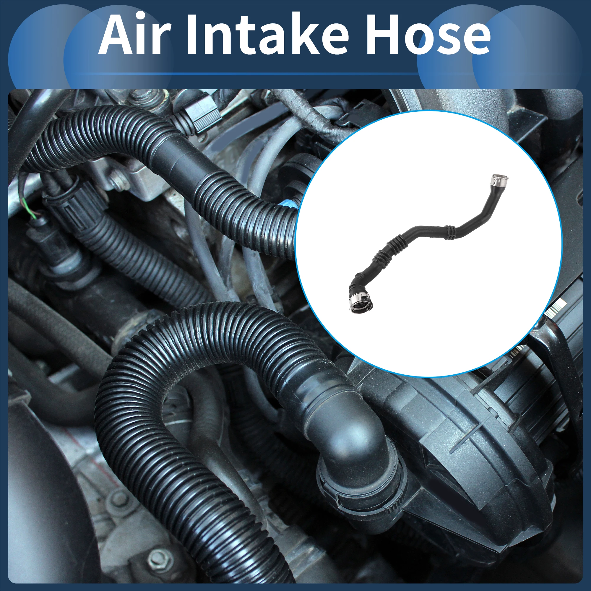 

UXCELL воздухозаборный шланг двигателя для впускного шланга воздухоочистителя Renault Captur No 144604599R