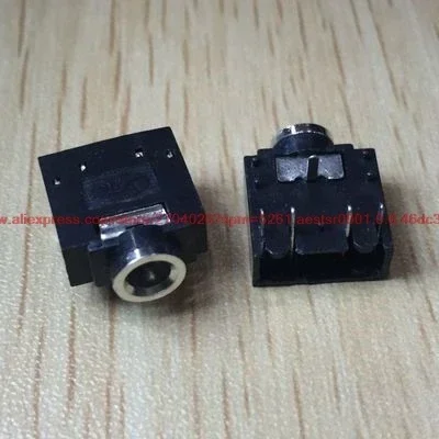 PJ307 3.5MM audio socket, stereo headphone socket, full plastic, double channel, five feet