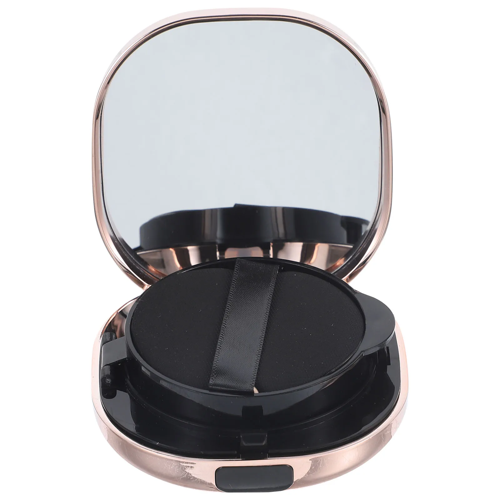 

Empty Container Foundation Case For Loose Blush Makeup Storage With Powder Puff Travel Size Skincare Organizer Body Powder