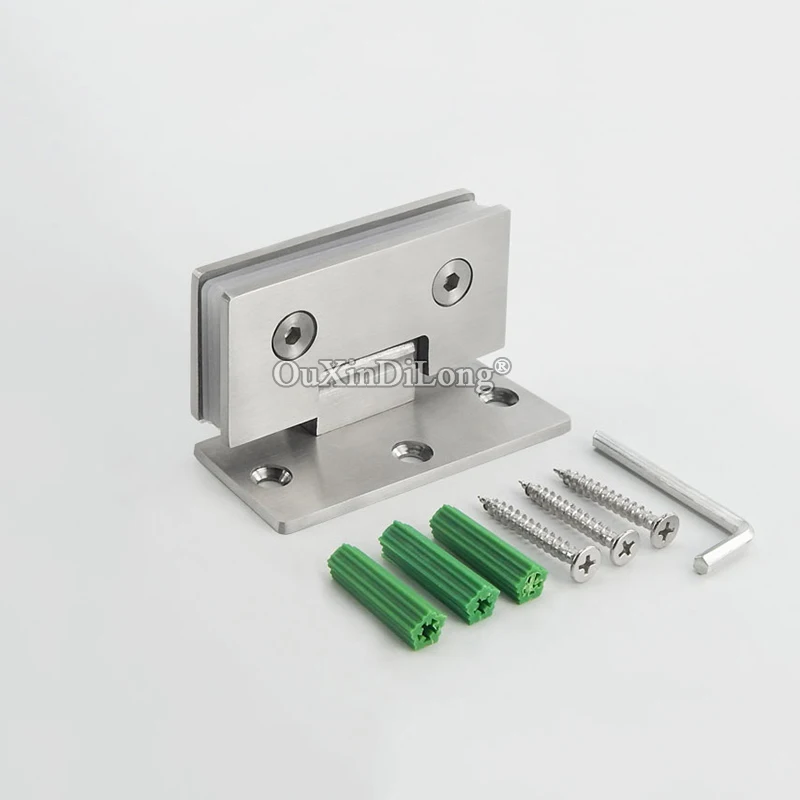 

3 шт. петли из нержавеющей стали для стеклянных дверей, петли для витрин торговых центров, зажимы для стеклянных дверей вольеров для животных, петли для витрин деликатесных магазинов, для стекла толщиной 6-10 мм