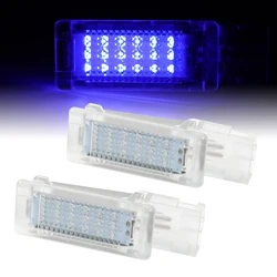 2pcs For VW Golf Mk7 7.5 Gtd Gti R Led Blue Footwell Door Interior Light Car Interior Replacement Parts Accessories Waterproof