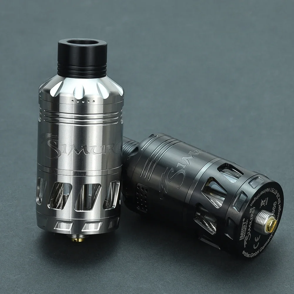 

Распылитель Simurg SX RTA 25 мм, 316 SS, восстанавливаемый Topfilling, бак для электронной сигареты 6,5 мл против пары Gryphus, гигантская экстремальная 2 Topcoil RTA