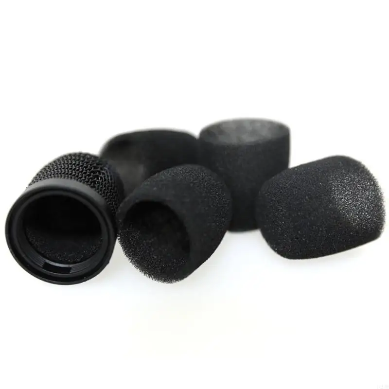 U2JE 10PCS FOAM WINDSCREEN สำหรับตัวกรอง antipop ไมโครโฟนมือถือ
