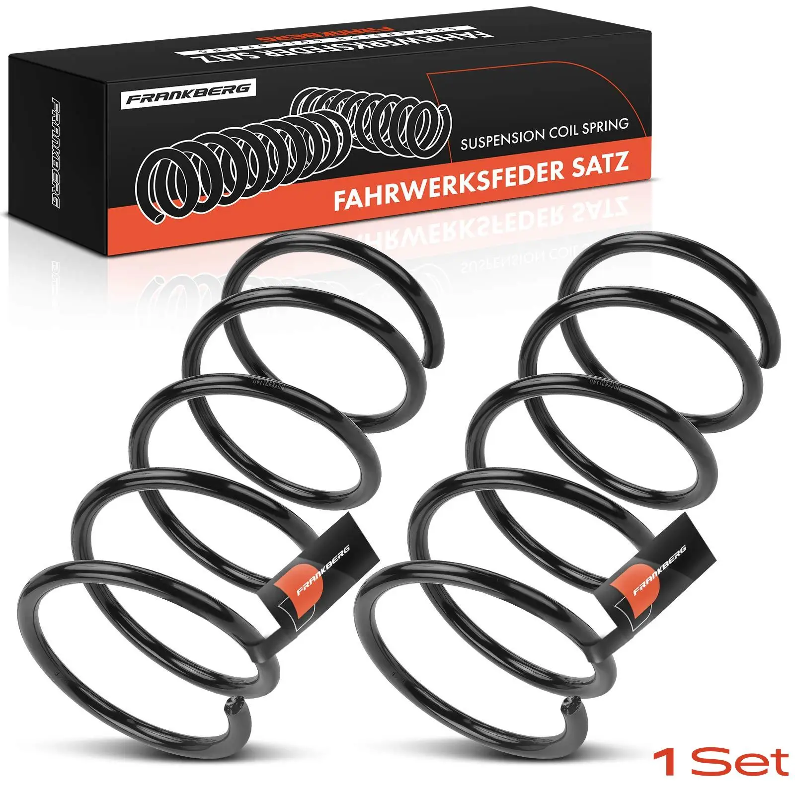 Frankberg 2x Fahrwerksfeder Vorderachse für Hyundai Matrix FC 1.5L 1.8L 2001-2010 5463017210 5463017200 RA1874 5463017110