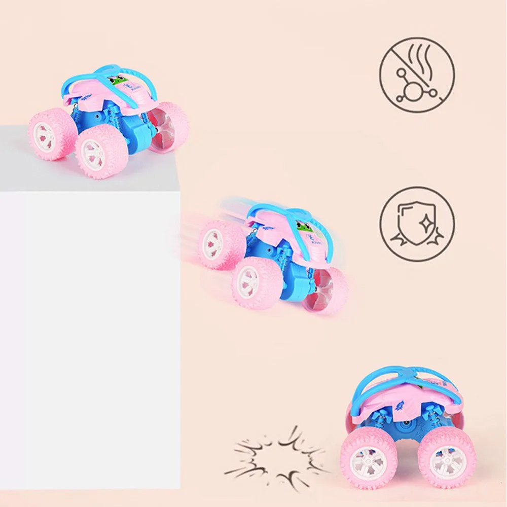 Four wheel drive inertia rolling off-road vehicle - battery free, sturdy and impact resistant - ideal winter Christmas gift