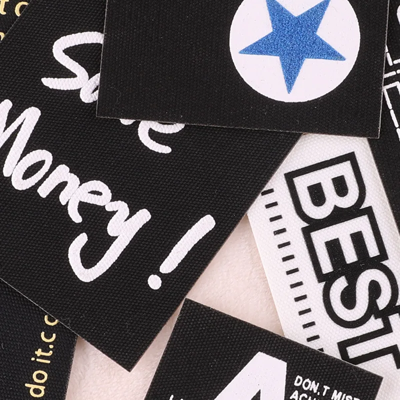 13 Stück schwarze Buchstaben-Aufkleber, selbstklebende Bügelbilder für Kleidung, Glücksbringer-Aufkleber-Set, Parches, DIY-Jacken, Großpackung – Detail 4