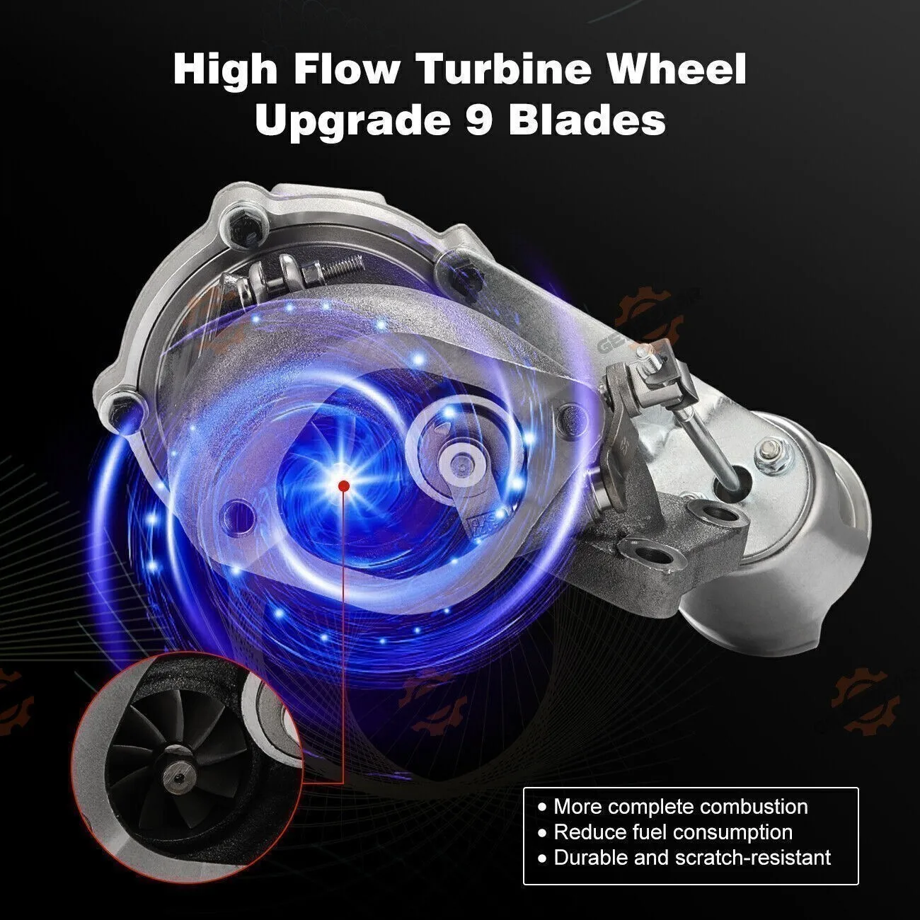 2 توربو يسار + يمين لـ 2013-2016 شاحن توربيني Ford F150 F-150 V6 3.5L Ecoboost