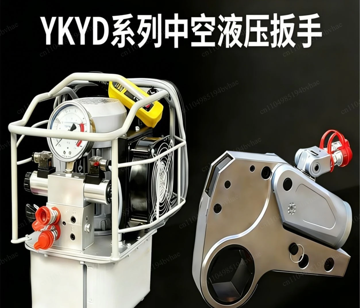YK series hollow hydraulic wrench YD series driven hydraulic torque wrench