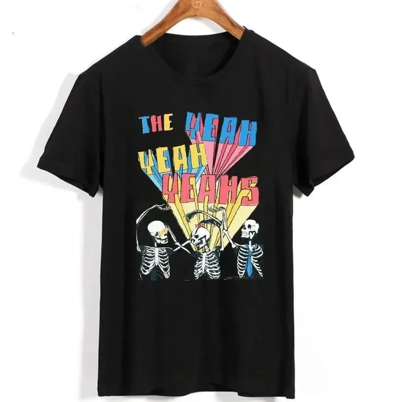 Ouais, ouais, groupe, couleur noire, chemise pleine taille, cadeau pour ami