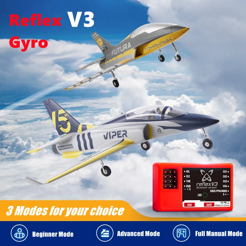 FMSRC Reflex V3 Gyro RC Flight Controller Stabilizer System Flying Control RC Airplane Plane Aircraft Fixed Wing Spare Parts