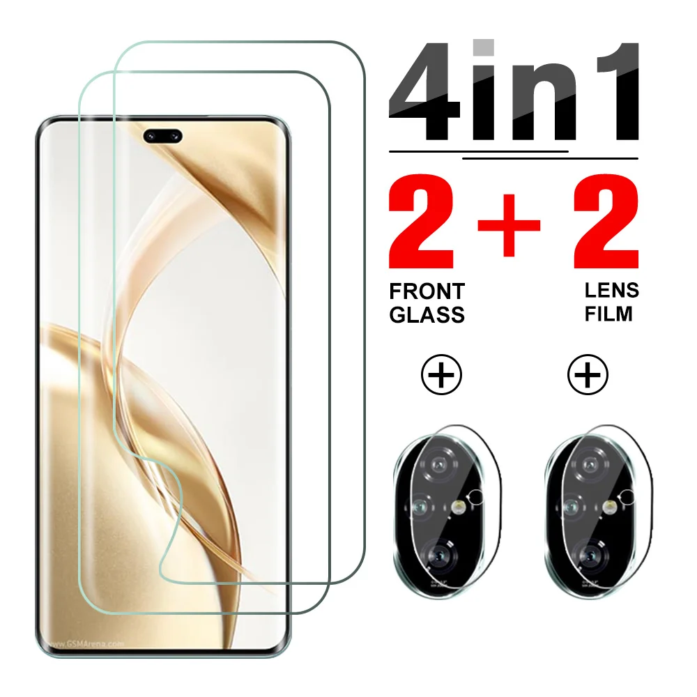 4in1 Camera Lens Glass Hydrogel Film For Honor 200 Pro 5G Screen Protector Protective Film Honer 200 Pro Honor200 Xonor 200Pro