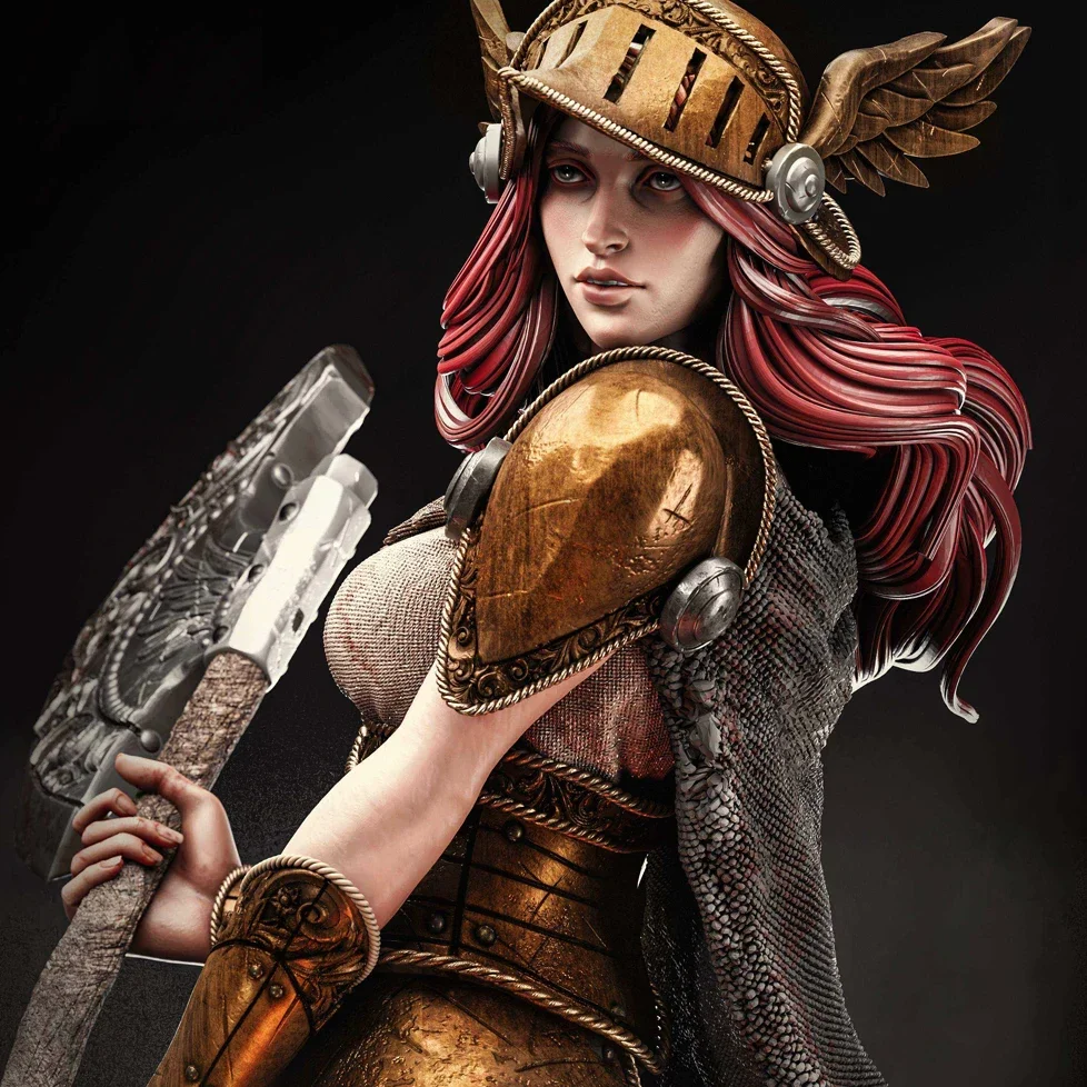 

Высота человека, 50 мм, 75 мм, 90 мм, наборы моделей из смолы, фигурка красоты, бесцветная и самостоятельная сборка, 3D-печать TD-7083/3D