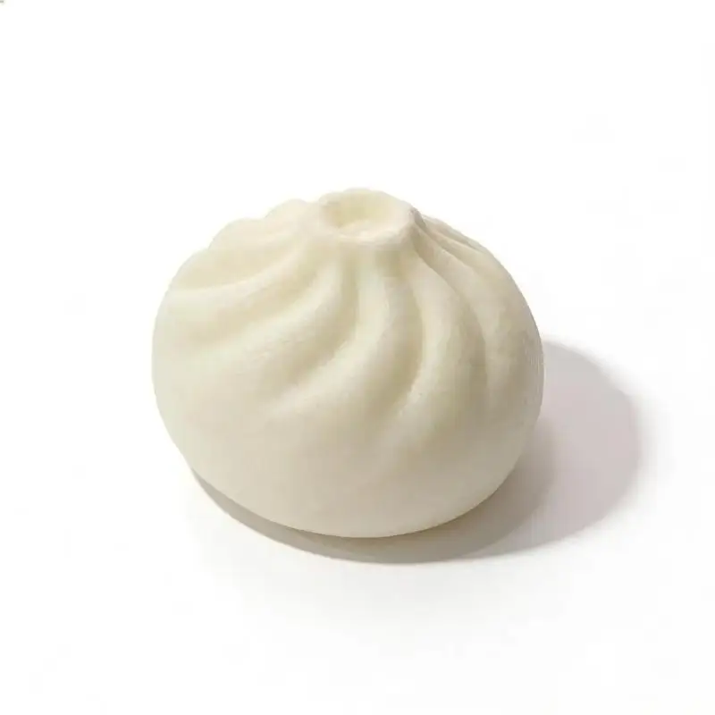 1Pcs Soft PU Simulation Steamed Bun  Toy Slow Rebound Stress Relief Squeeze Toy for Holiday Gift Kids Playtime