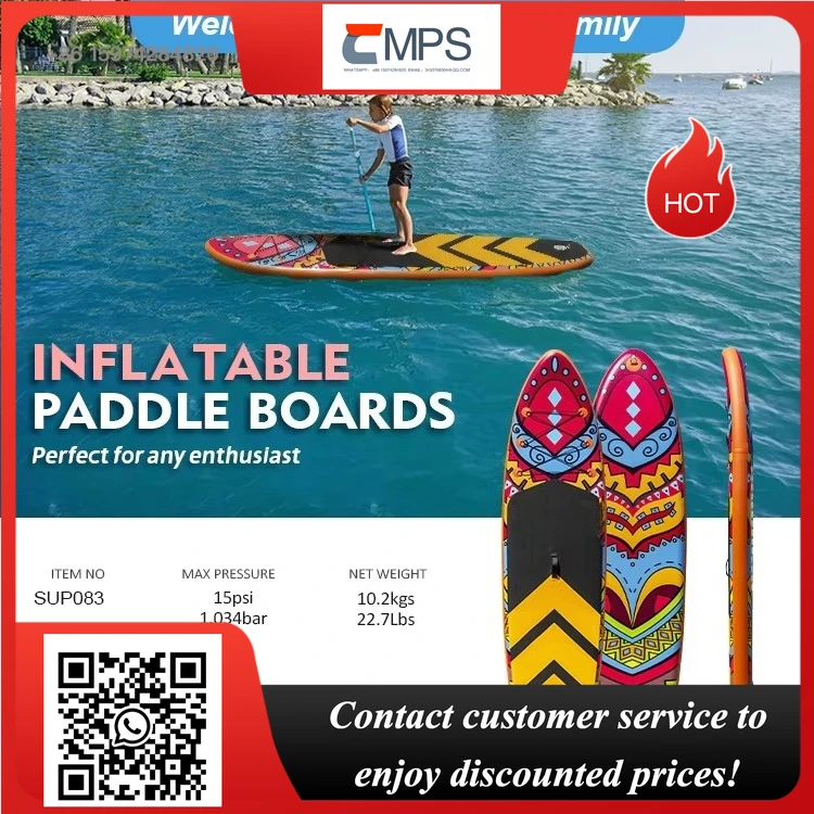 Inflatable Paddle Board 10.6Ft - 10.6ft Opblaasbaar Stand-up Paddleboard Drop Stitch