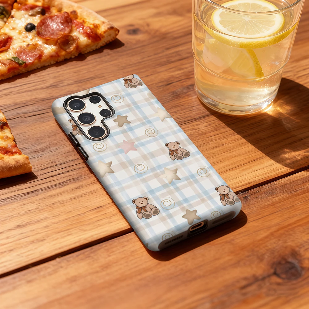 Funda de teléfono Vintage Floral y pájaro amarillo para Samsung Galaxy S25 Ultra S24 S23 Ultra Plus, funda trasera de doble capa a prueba de golpes