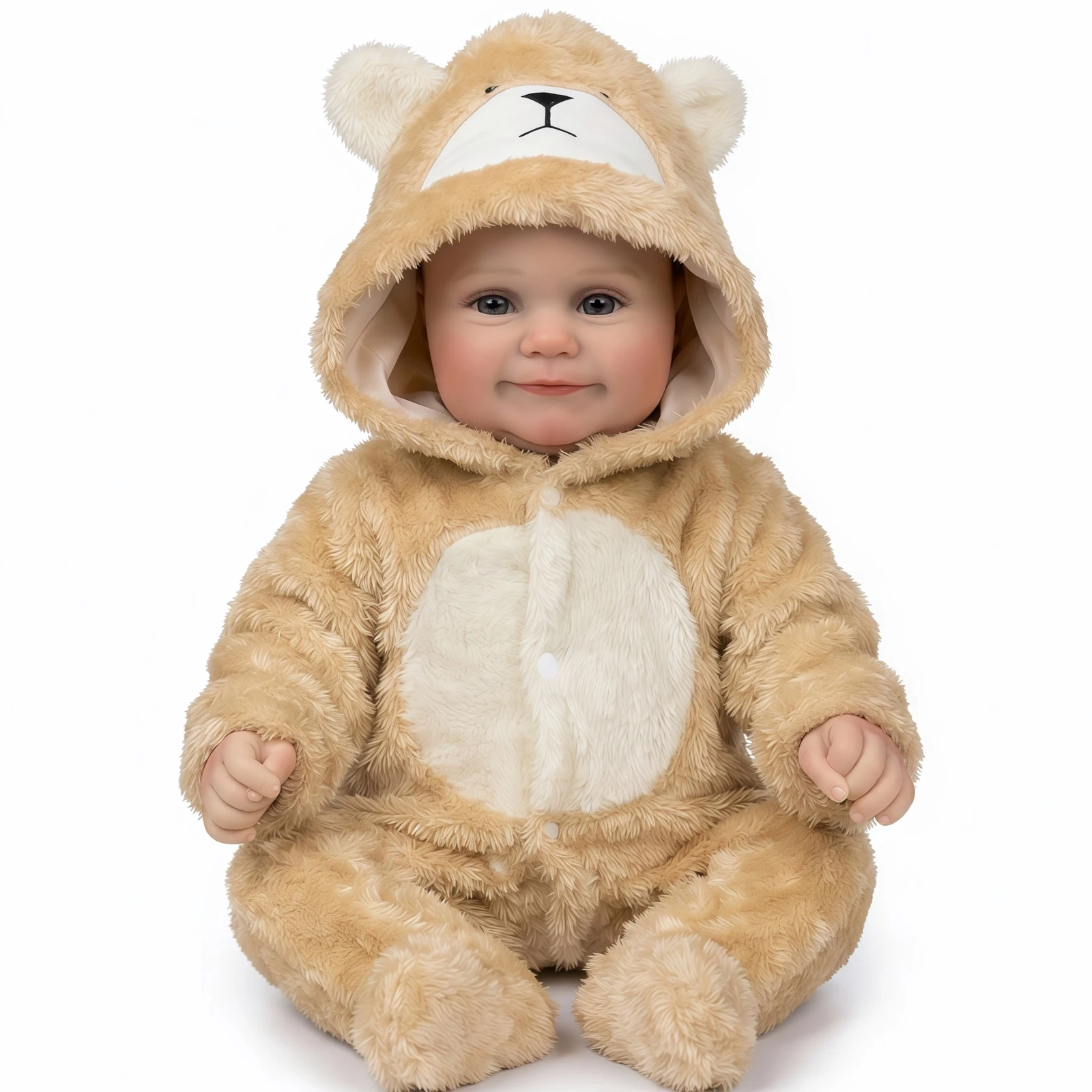 

50CM Lifelike Reborn Doll - 20 Inch Hand Painted Full Body Vinyl BeBe Newborn Lifelike Girl Doll Toy - Christmas Gift