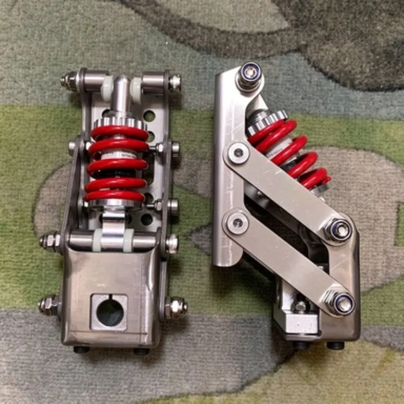 Aluminum profile kart shock absorber independent suspension accessories full set of small remote control truck shock absorption