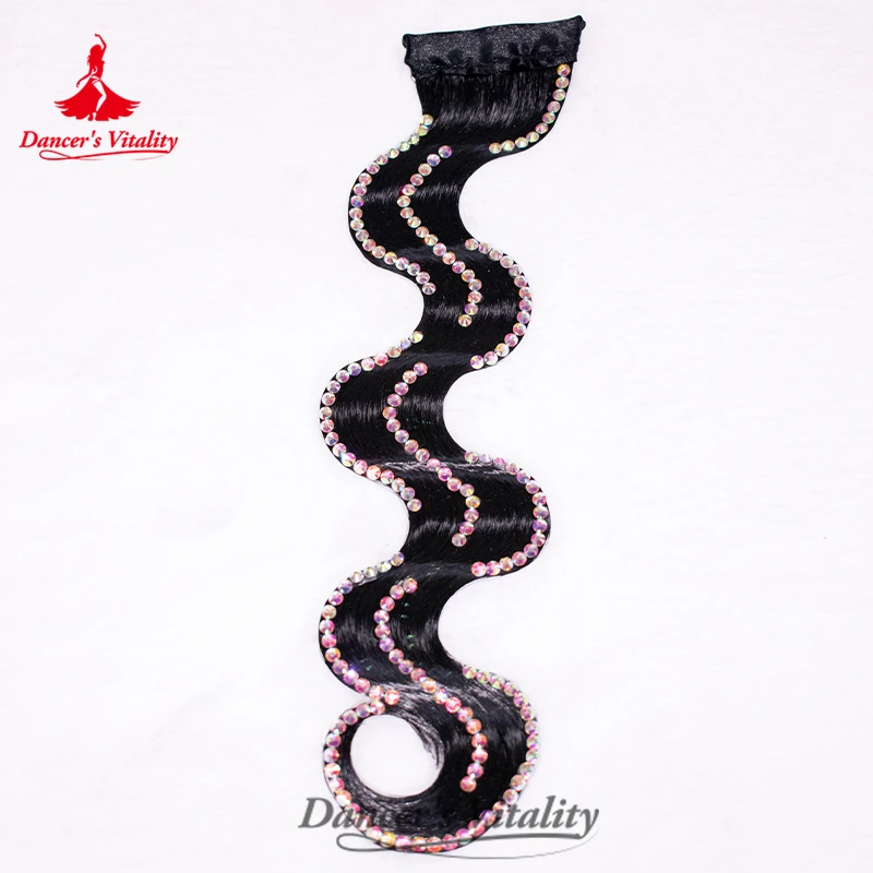 Ballroom dance accessories headpiece Imitation Diamond Waltz Tango Headgear contest Performance Dancewear For women