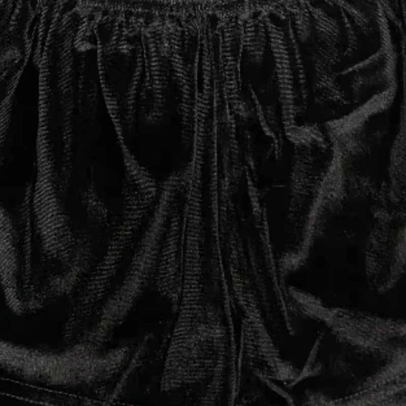 Retro mode gotische ademende casual strakke broek, damesshort met lage taille, zomerse hete baksteendecoratie