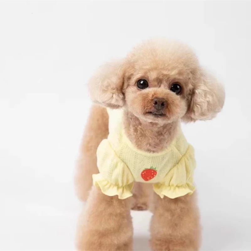 Pets Dogs Cats Supplies Clothes Tops For Small Poodle Puppy Chihuahua Maltese - view 6