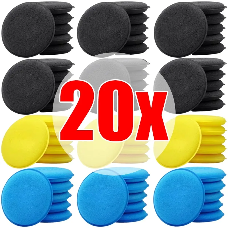 

Car Waxing Foam Polish Sponges Applicator Detail Washing Pads Wax Soft Sponge Cleaning Accessories Dust Remove Car Cleaning Tool