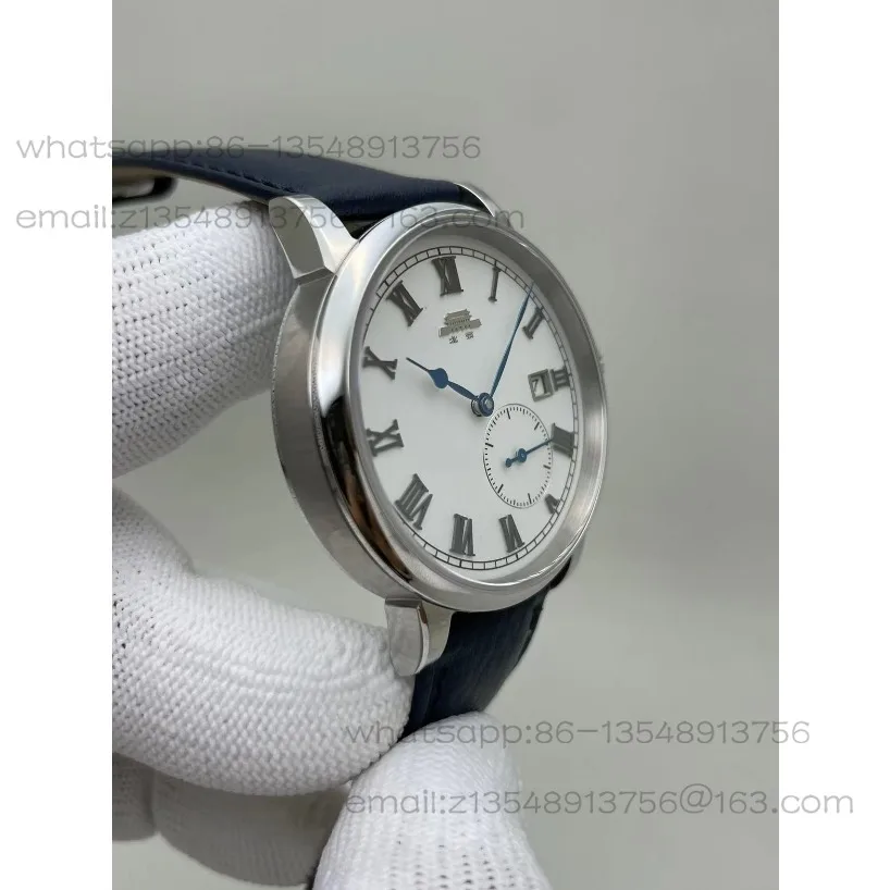 

Пекинские часы, немецкие маленькие трехконтактные часы, указатель персикового сердца, полностью автоматическая машина с одним календарем в римском масштабе