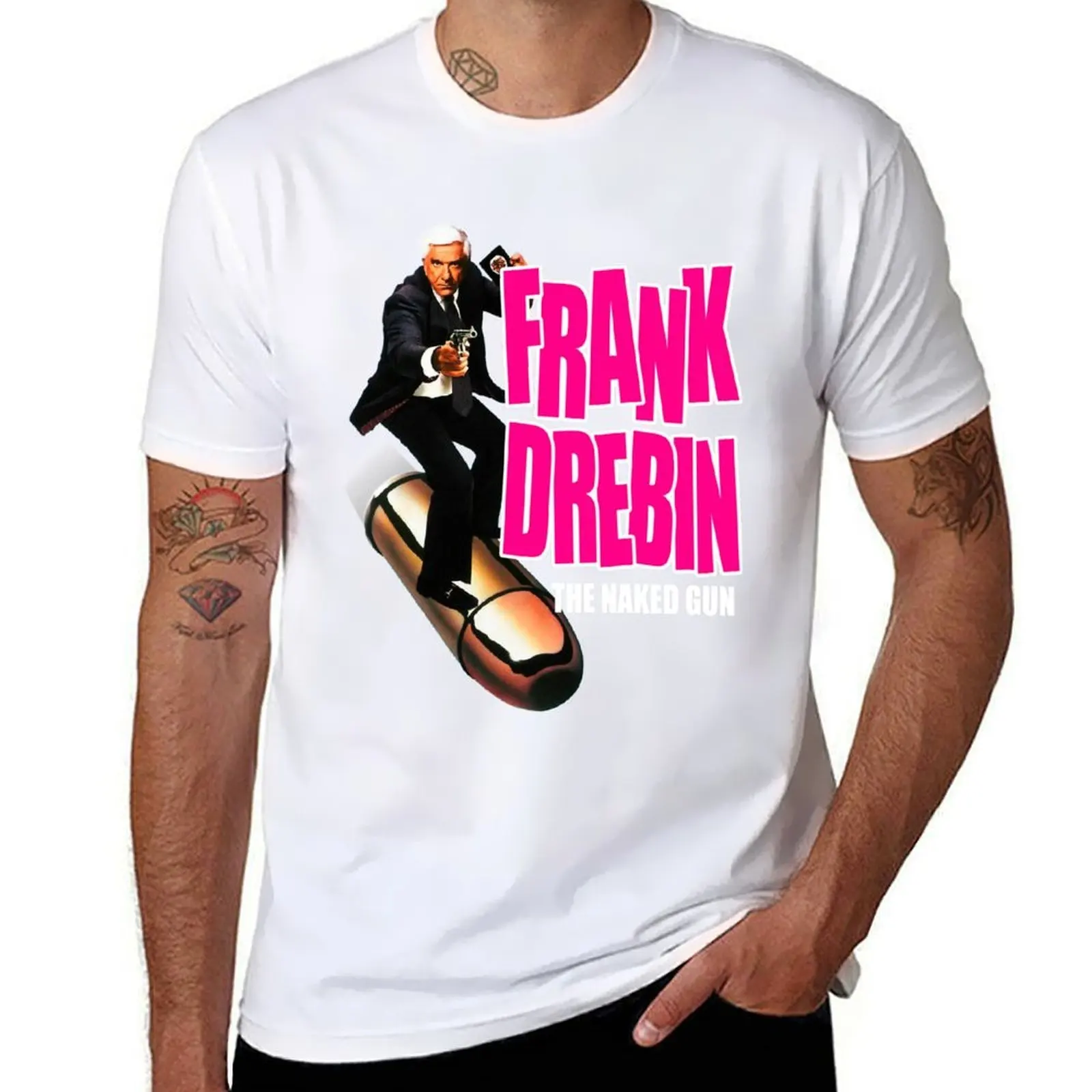 

More Then Awesome Leslie Nielsen Cool Graphic Gifts T-Shirt t shirts cotton 100% t shirts for man pack white T-Shirt