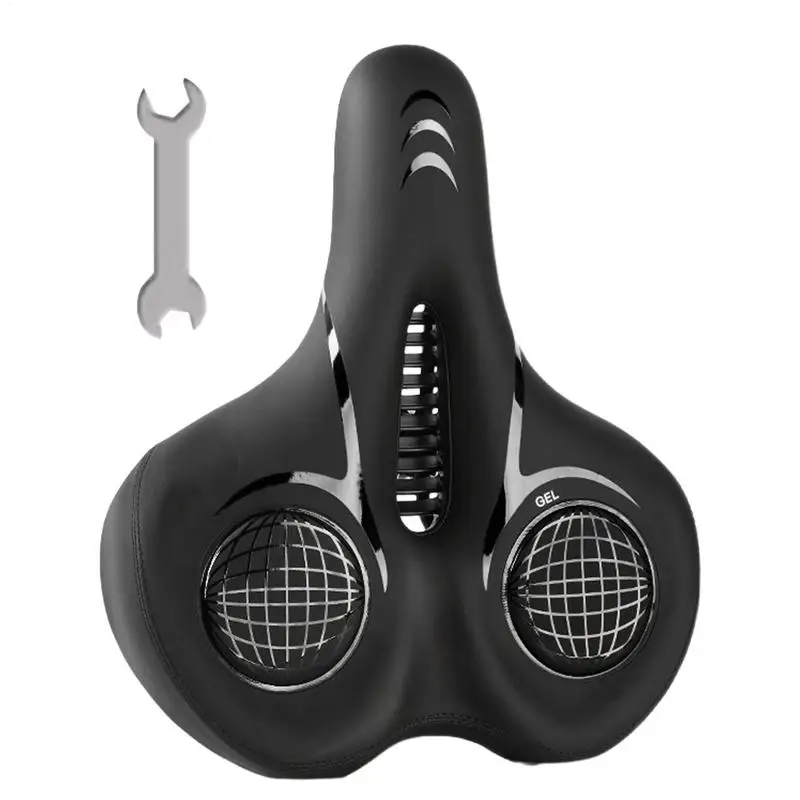 

Seat For Bike Soft Seat For Bikers Soft Padded Seating Cushion For Mountain Road Leisure Bikes Waterproof Cycling Saddle