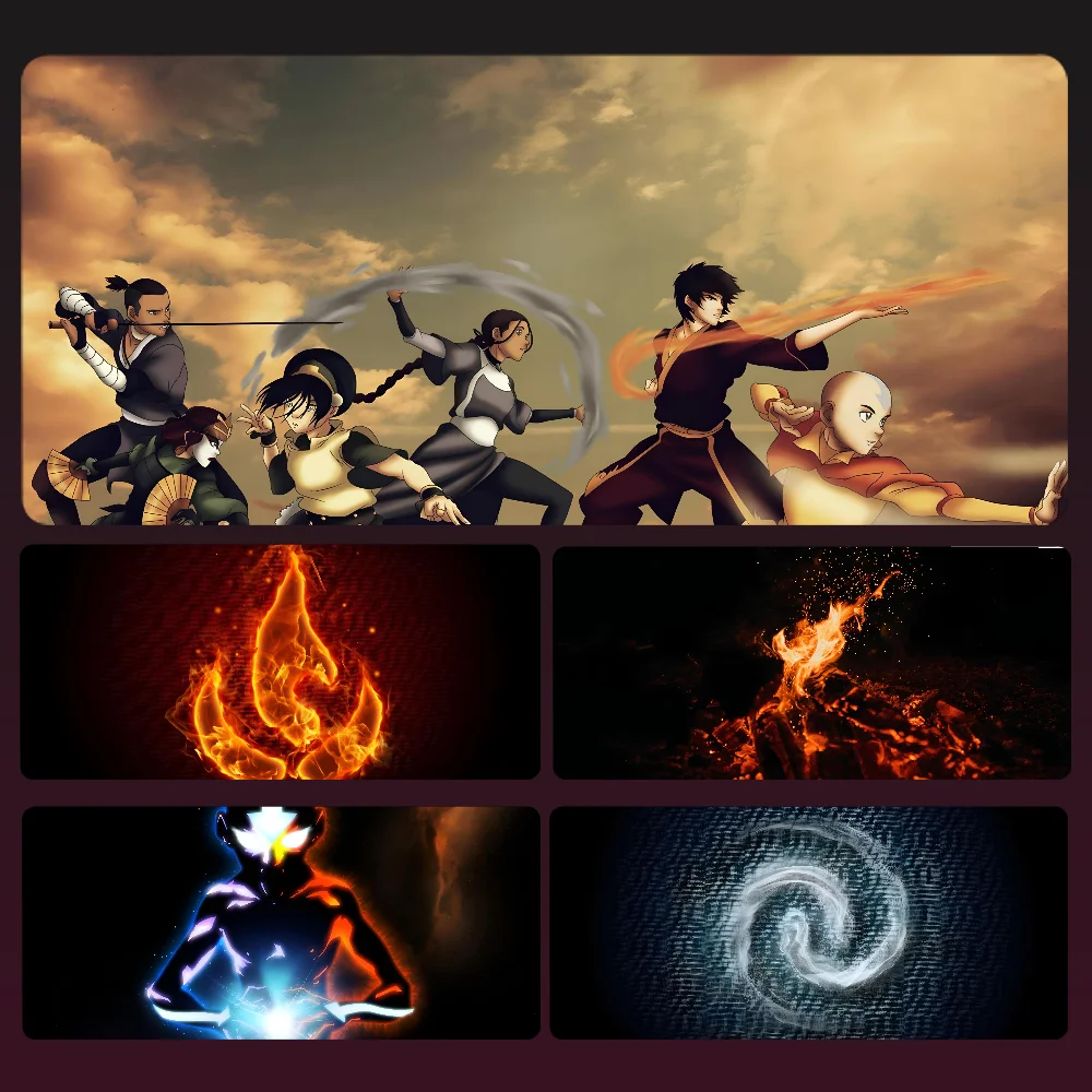 

A-Avatar T-The Last Airbender Mousepad Mouse Mat Desk Mat With Pad Gaming Accessories Prime Gaming XXL Keyboard Pad