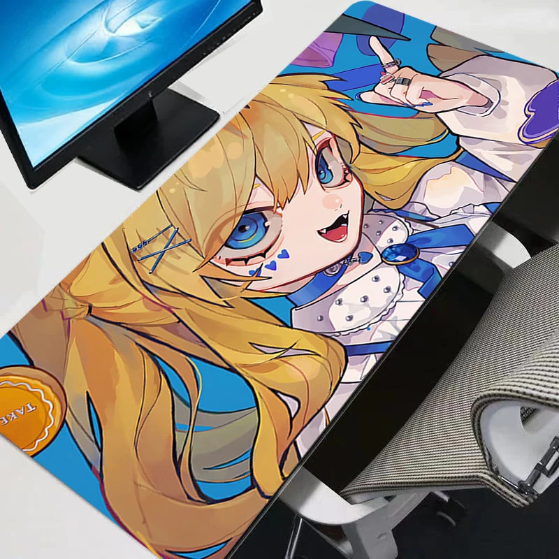 Mouse Pad Laptop Accessories Gamer Rug Gaming Keyboard Pad Cute Desk Mat Office PC Kawaii Carpet