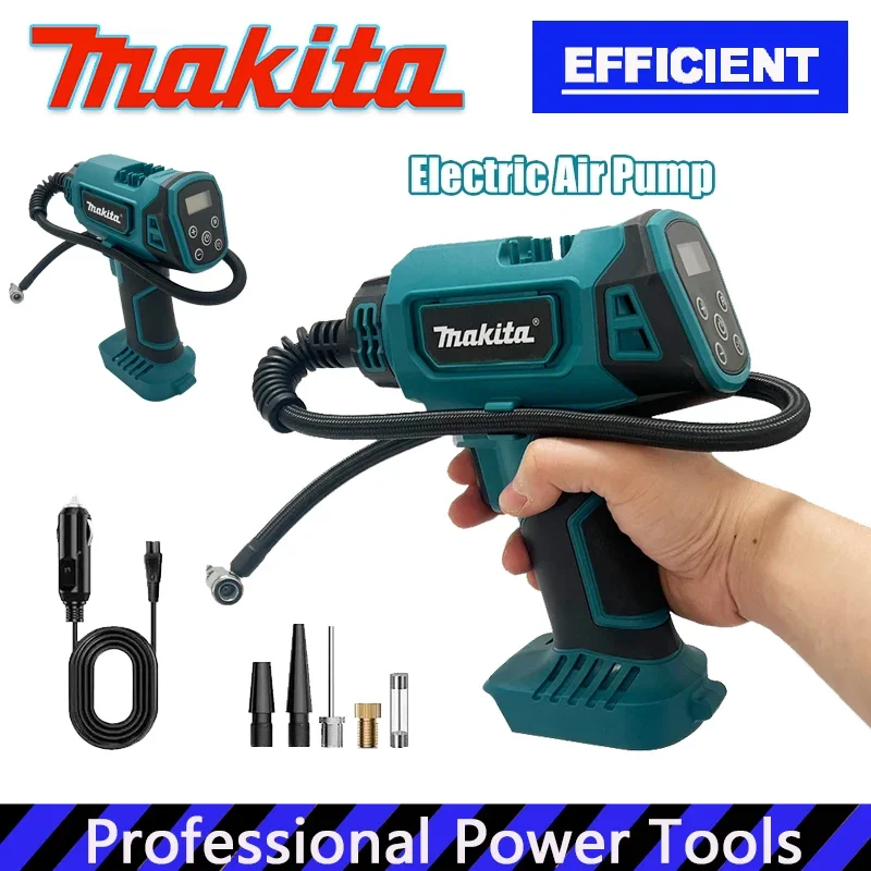 

Беспроводной портативный воздушный компрессор Makita 600 мм, 12 В, перезаряжаемый, ручной, для автомобилей, для аккумуляторов 18 В