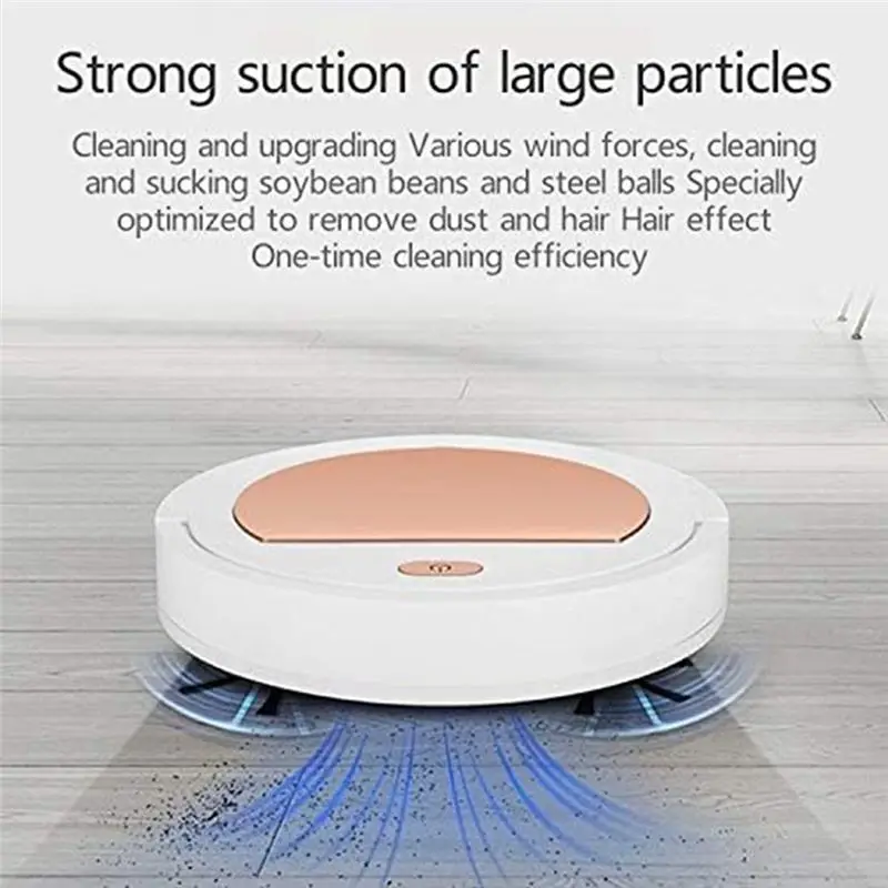 

Робот-пылесос (A14E) GNHT SDJ-168, бытовой, с USB-зарядкой, автоматический, белый