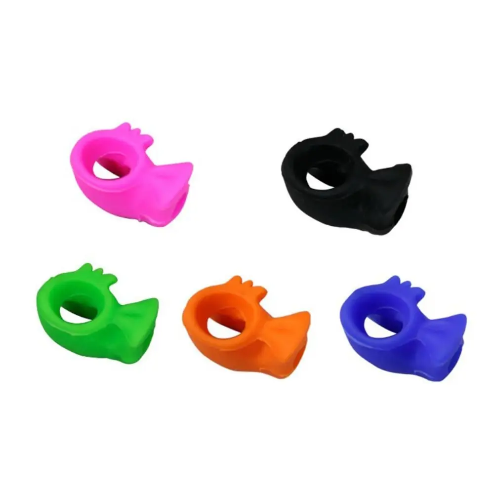 Silicone Violin Bow Grip Correcting Device Violin/Viola Universal Violin Beginner Finger Trainer Violin Grip Straightener