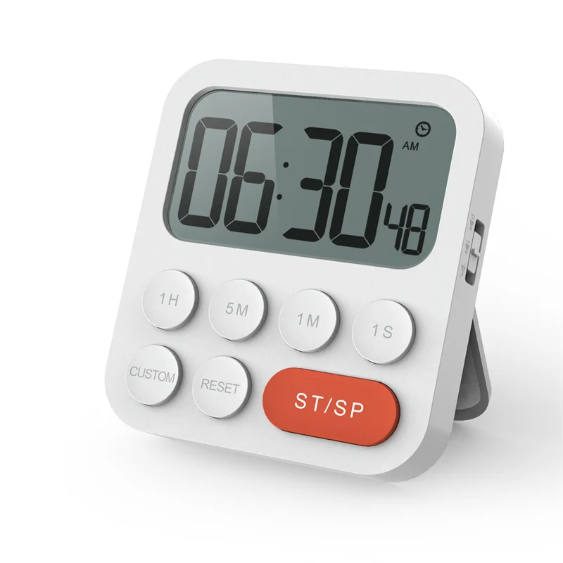 Imagem -05 - Grande Lcd Digital Kitchen Timer Home Desk Despertadores Temporizador de Contagem Regressiva Cozinhando Cronômetro Chuveiro Estudo Contador Grande Venda