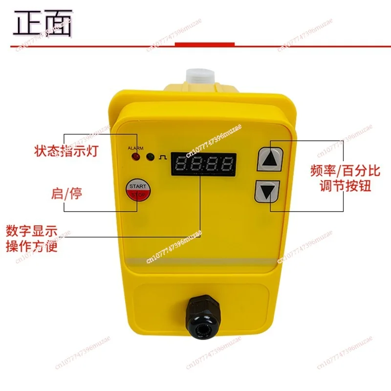 NEW Acid Chlorine Chemical Dosing Pump Electronic Metering Pump for Swimming Pool Automatic Electromagnetic Dosing Equipment