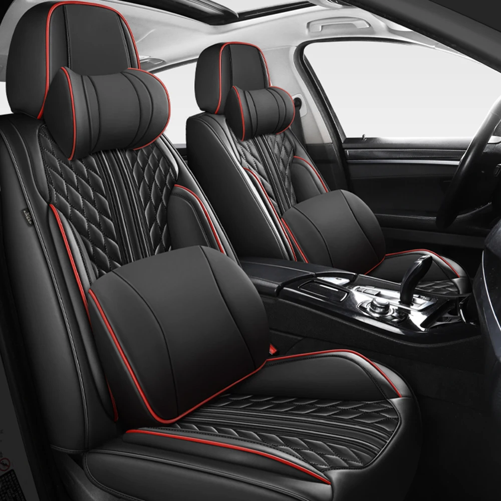 

Роскошные чехлы на автомобильные сиденья для Ford Focus 2 MK1 MK3 Mondeo MK4 Fiesta MK7 Fusion Kuga Ranger Explorer 5, Figo Taurus, автоаксессуары