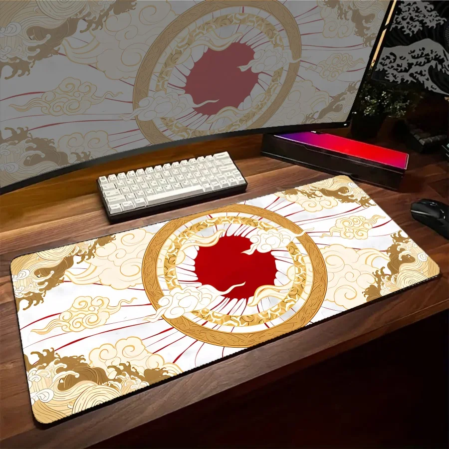 Large Chinese Art Mouse Pads Art fed gaming Mousepad Desk Mat Surface Gaming XXL Mousepads Keyboard Desktop Mat