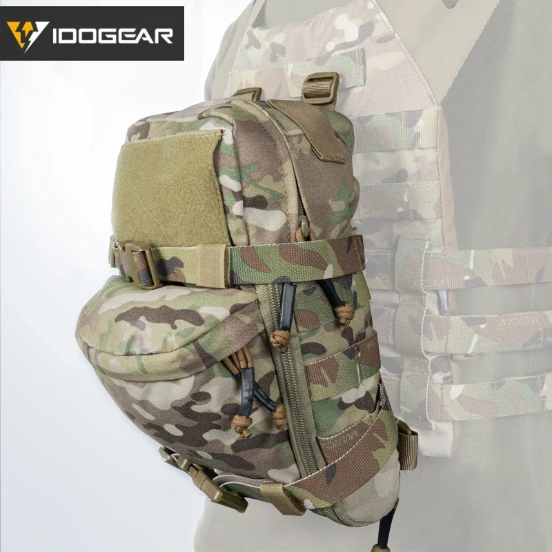 IDOGEAR Hydration Pack Hydration Backpack Assault Molle Pouch Mini Tactical Outdoor Sport Water Bags 3530