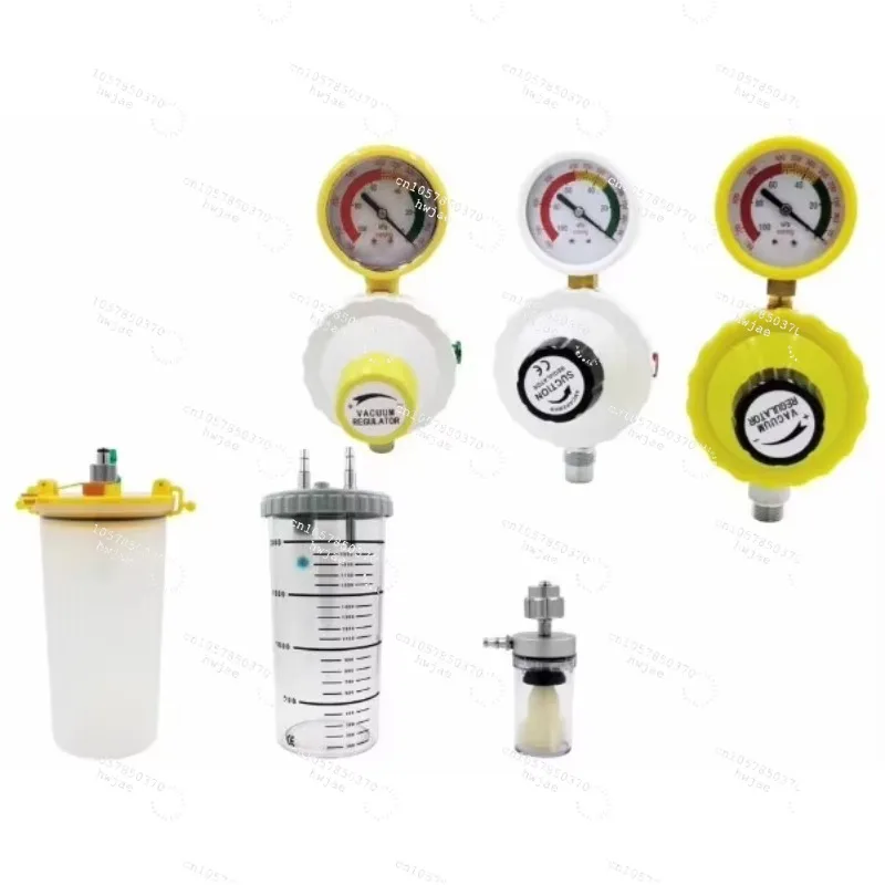 

Medical DIN Vacuum Regulator Suction with Jar and Regulator
