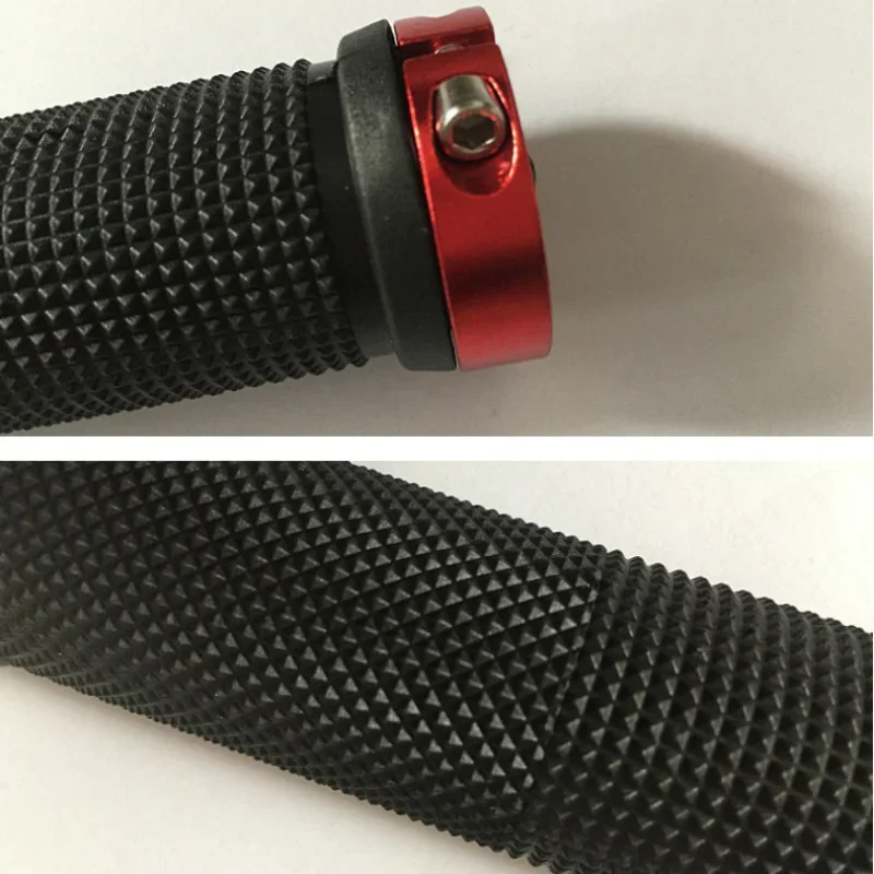 2.2cm Dia Mountain Bike Handle Cover Motor Bike Handle Rubber Anti-slip Grips Cover Mountain Bike Accessories Riding Equipment