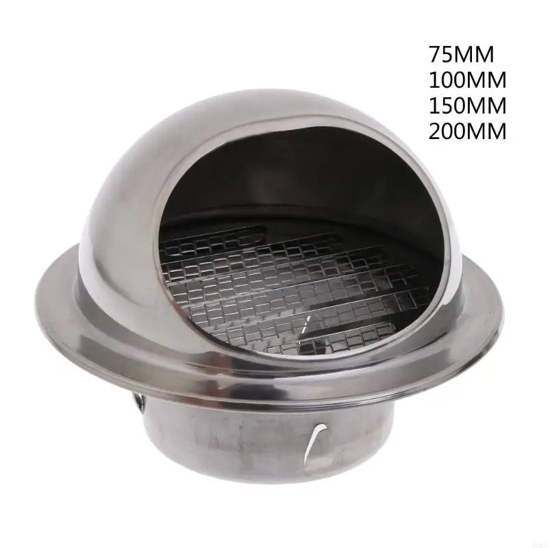 

A3PA 75/100/150/200mm Stainless Steel Roof Ventilator Wind Turbines Air Vent Ventilator Roof Ventilation Fan Pipefit