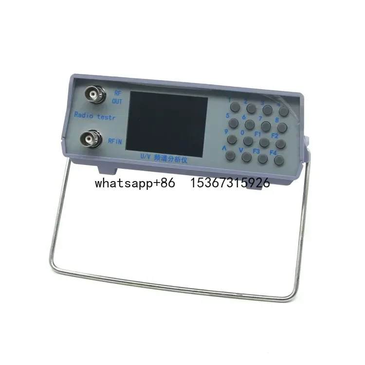 UV UHF VHF Dual Band digital Spectrum Analyzer with Tracking Source 136-173MHz & 400-470MHz