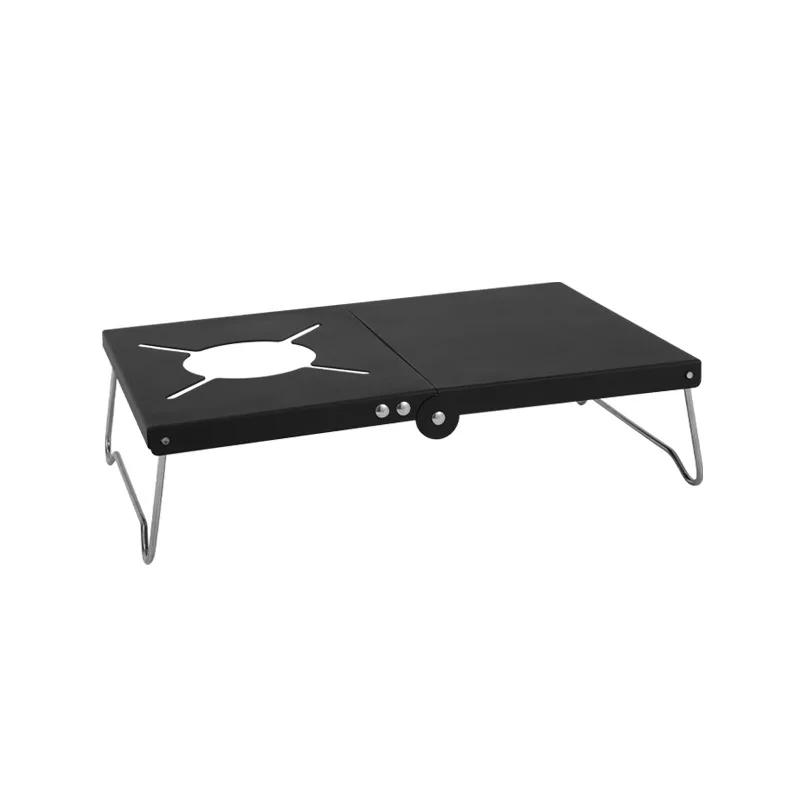 

Outdoor Camping Camping Folding Table Spider Stove Accessories Portable Table Stainless Steel Camping Barbecue SmallTable