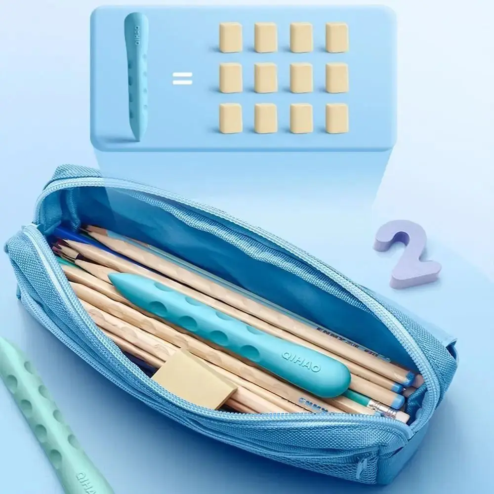 3PCS/Box Double Head Hole Eraser Posture Correction Large Size Pencil Eraser Dustless Children Traceless Eraser