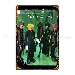 Dir En Grey Metal Plaque Poster Create Garage Wall Plaque Character Living Room Tin Sign Poster