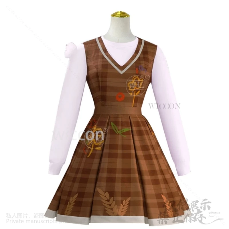 Anime Spiel Identität v neues Kostüm Cosplay Eurydice kleines Mädchen Kleid süße Lolita Uniform Hallween Karneval Party Kleidung Perücken