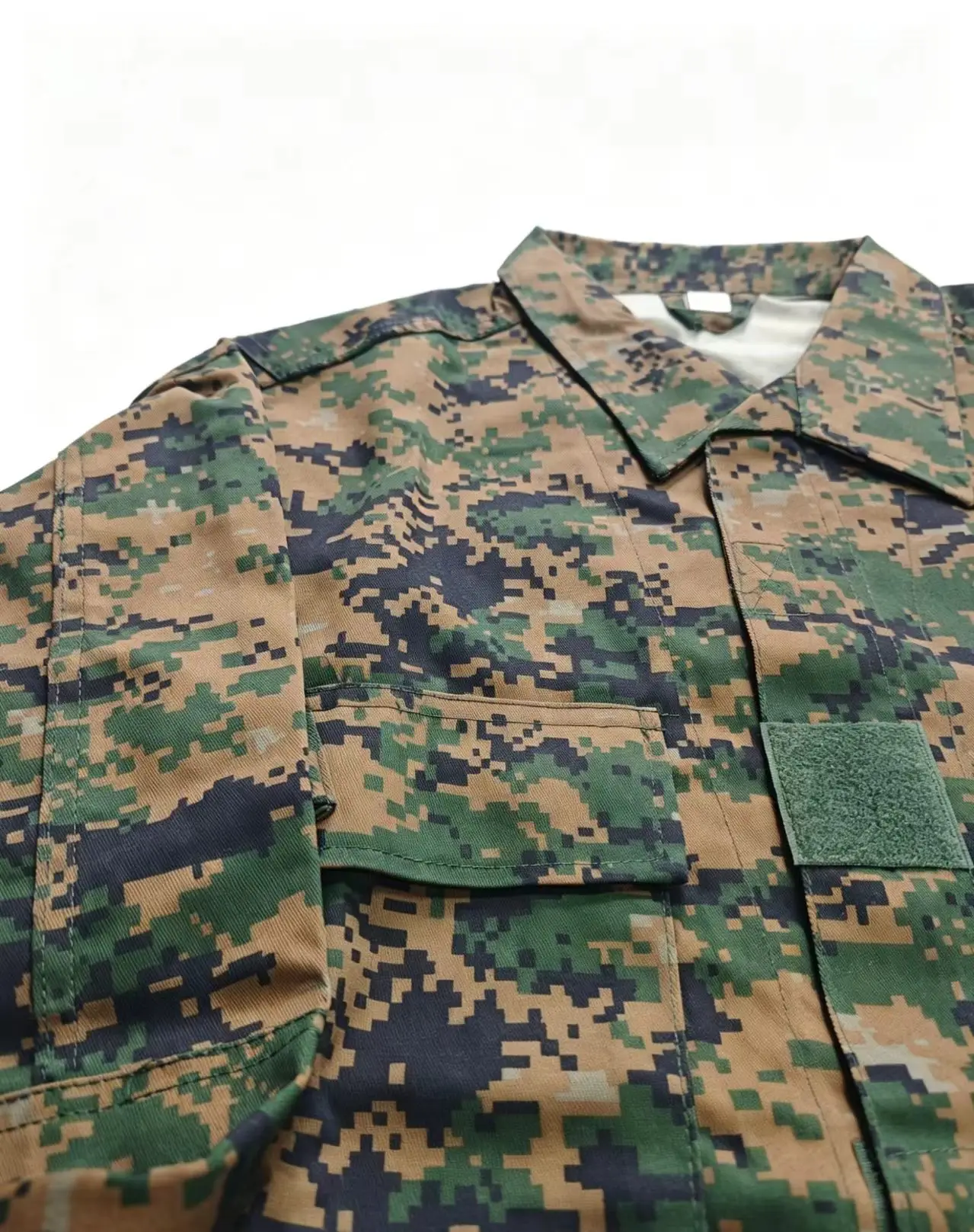 Uniforme de Caza, Traje Táctico de Camuflaje para Hombre, Conjunto de Camisa, Chaqueta y Pantalón para Entrenamiento al Aire Libre, Ropa de Entrenamiento de Camuflaje para Exteriores