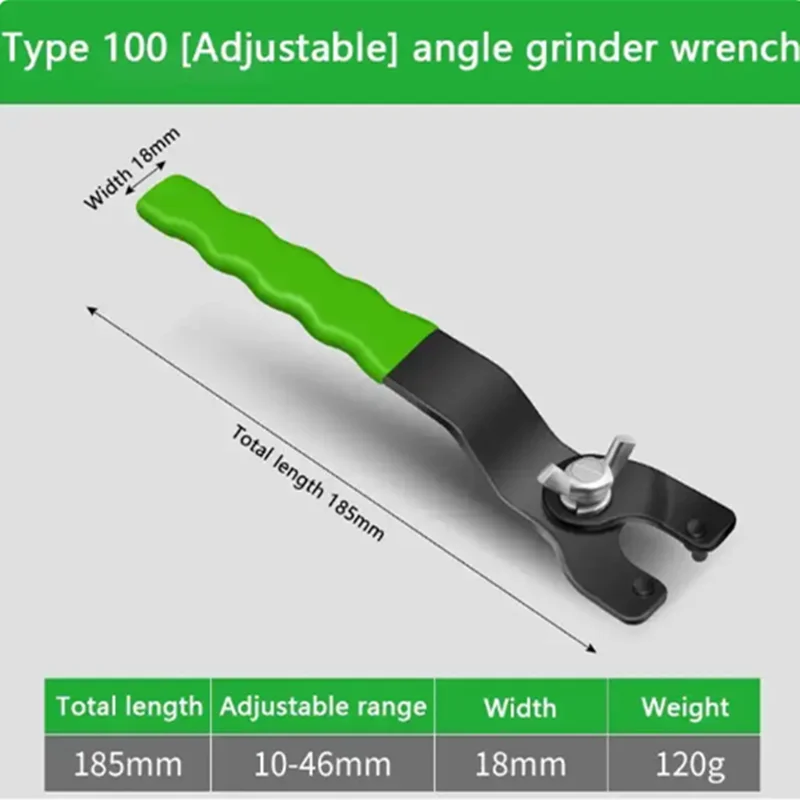 Imagem -04 - Chave de Moedor de Ângulo Ajustável 12 47 mm Porca de Bloqueio Chave Pino Lidar com Máquina Corte Pino w 1pc Profissional