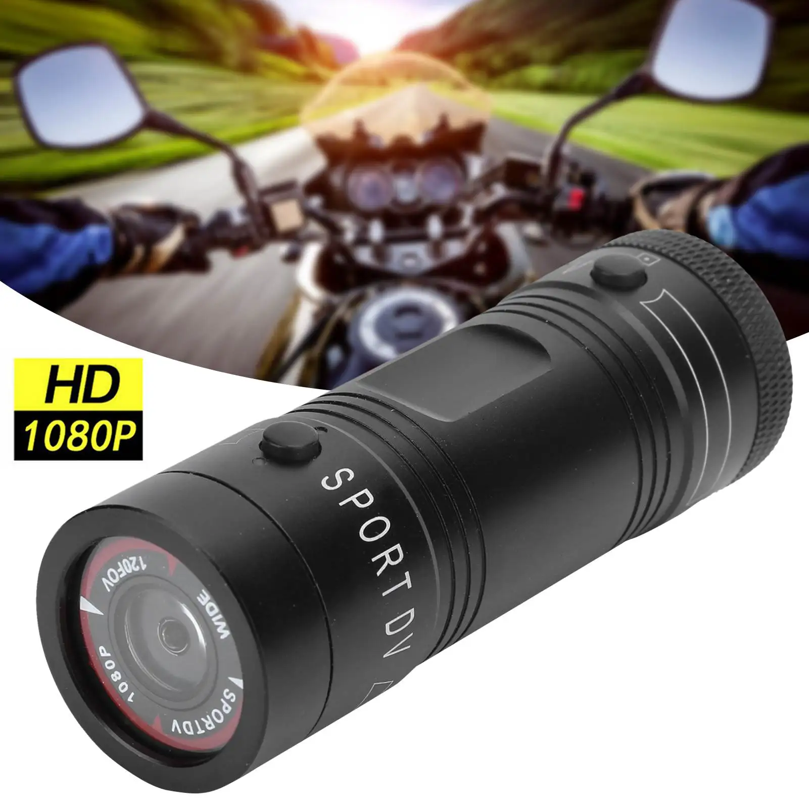 1080P High Definition Outdoor Sport DVR Video Camera Car Motorcycle Bike Driving Recorder Bike Driving Recorder Driving Recorder